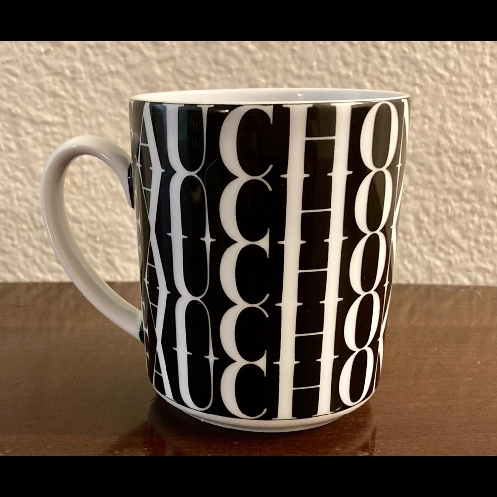 FAUCHON Black and White Mug - New!